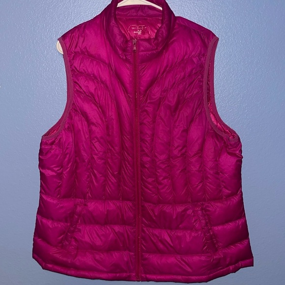 be inspired Hot Pink Packable Down Puffer Jacket Vest - 2XL. HH - Picture 1 of 4
